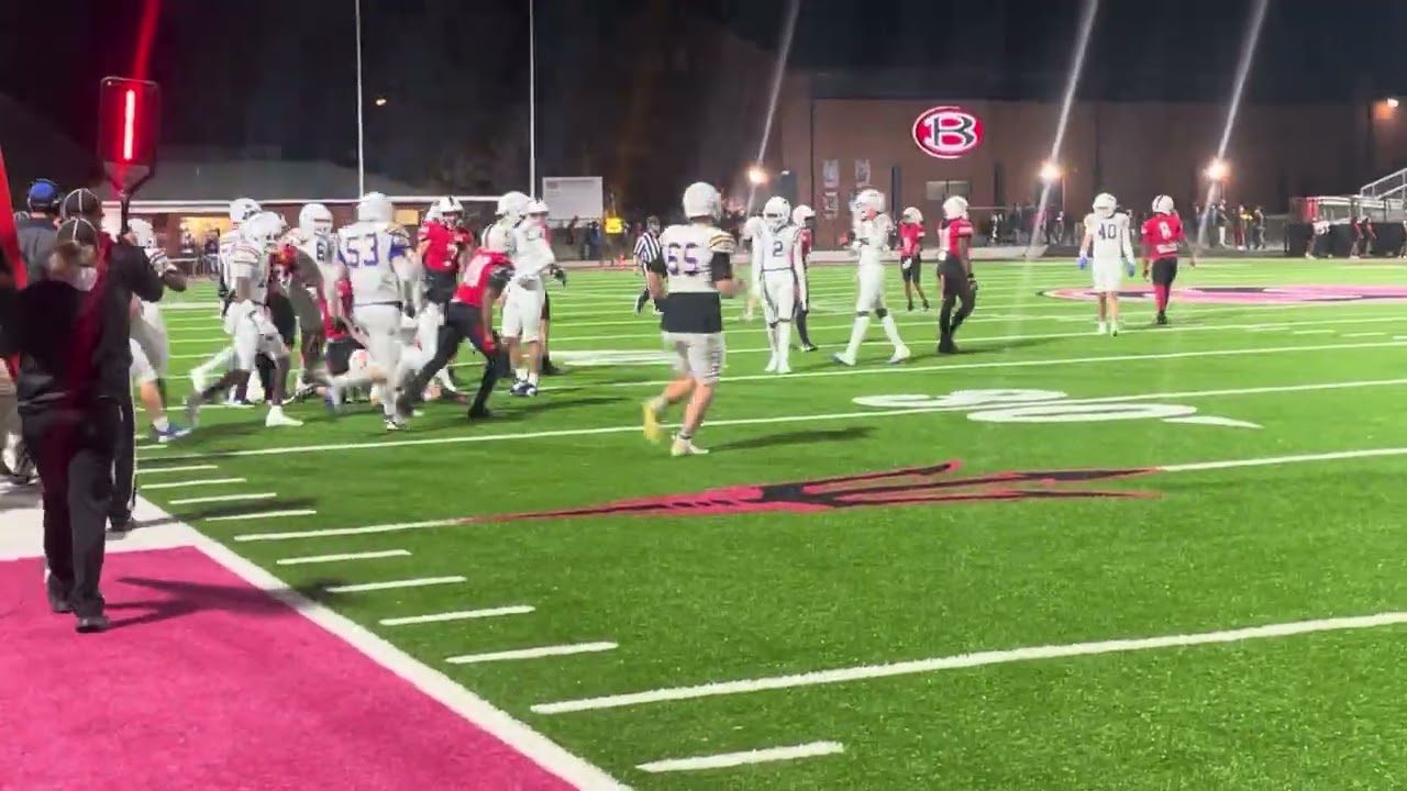 Wilcox County vs Bowdon (42-7 Bowdon) 1st Round Playoff 