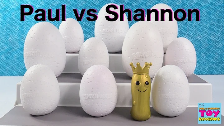 Paul vs Shannon Surprise Eggs Challenge Hatchimals...