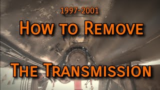 Jeep Cherokee - Transmission Removal Procedure Aw4 97-01 Xj