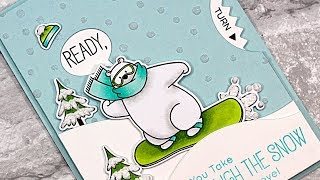 Creating an Interactive Peek-a-Boo Window Card