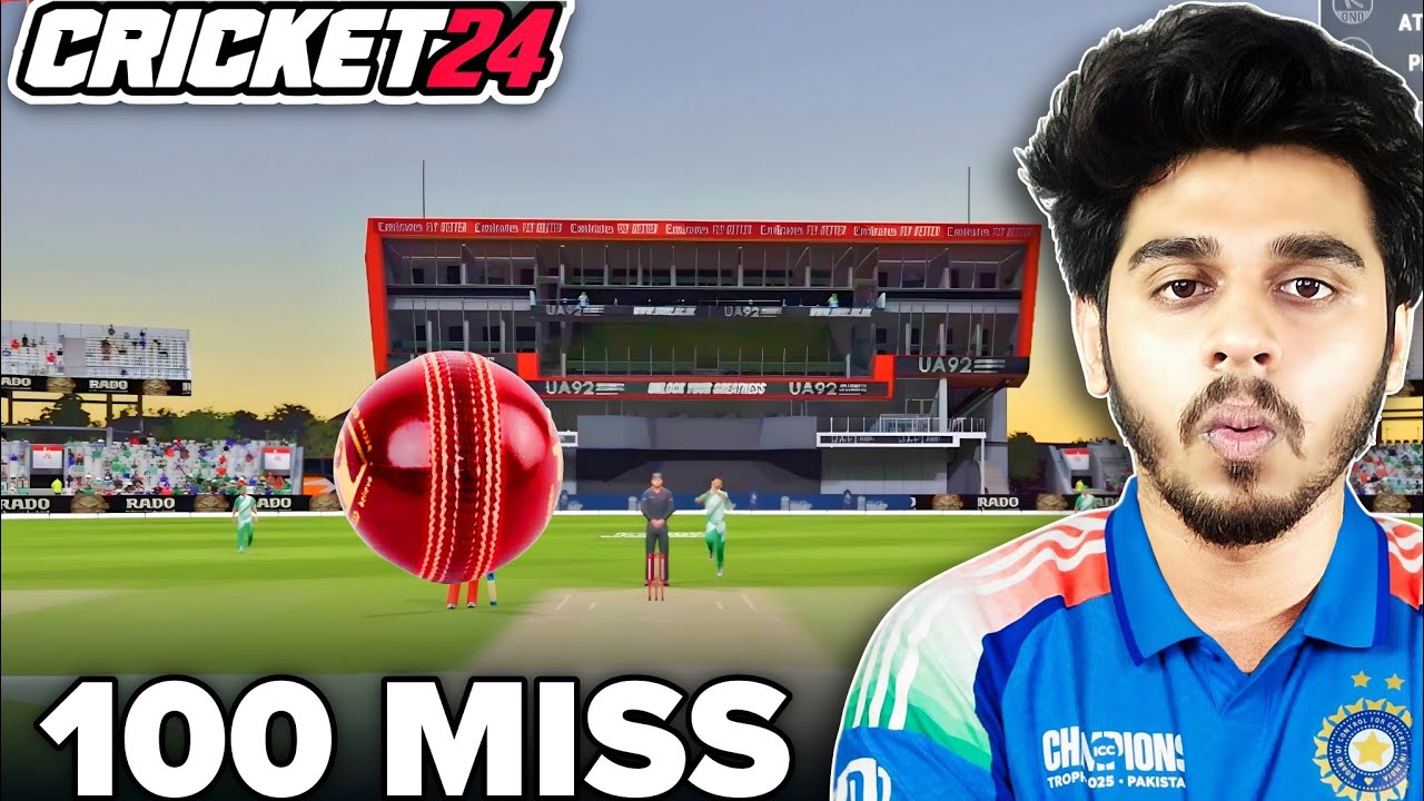 My Captain Steal My First Century 😭(Cricket 24)