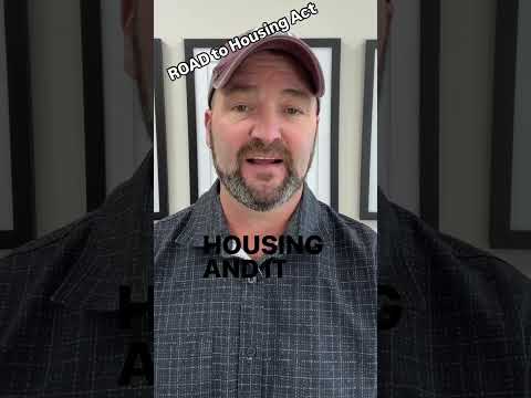 The ROAD To Housing Act Of 2025 