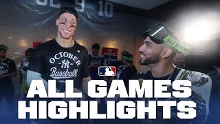 Highlights from ALL GAMES on 9/24! (Yankees and Mariners are headed to the Postseason, and MORE!)