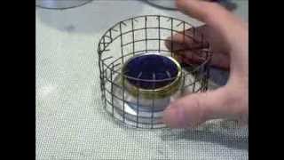 Alcohol stove from wedding tin
