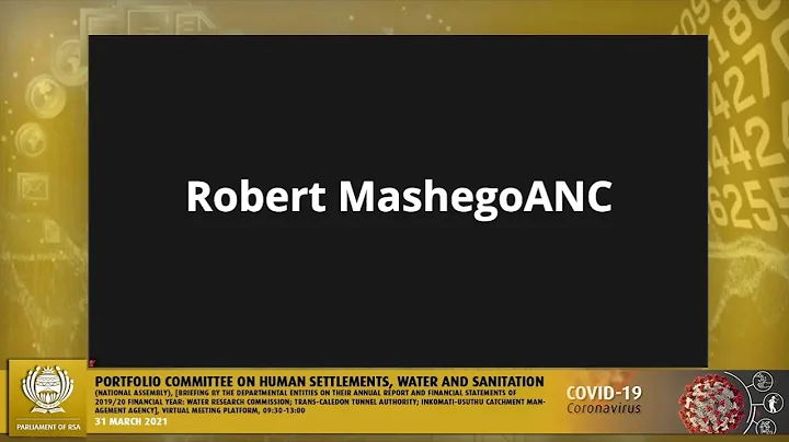 Portfolio Committee on Human Settlements, Water and Sanitation, 31 March 2021