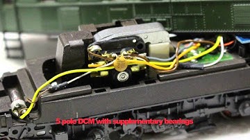 Märklin E18/E19 Motor comparison