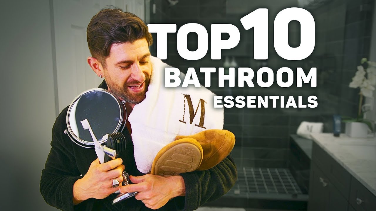 5 Bathroom Essentials Every Man Should Have