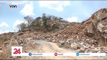Hai Ngọn Núi Bị San Phẳng Vì Nạn Khai Thác Đá Trái Phép  - Tin Tức VTV24