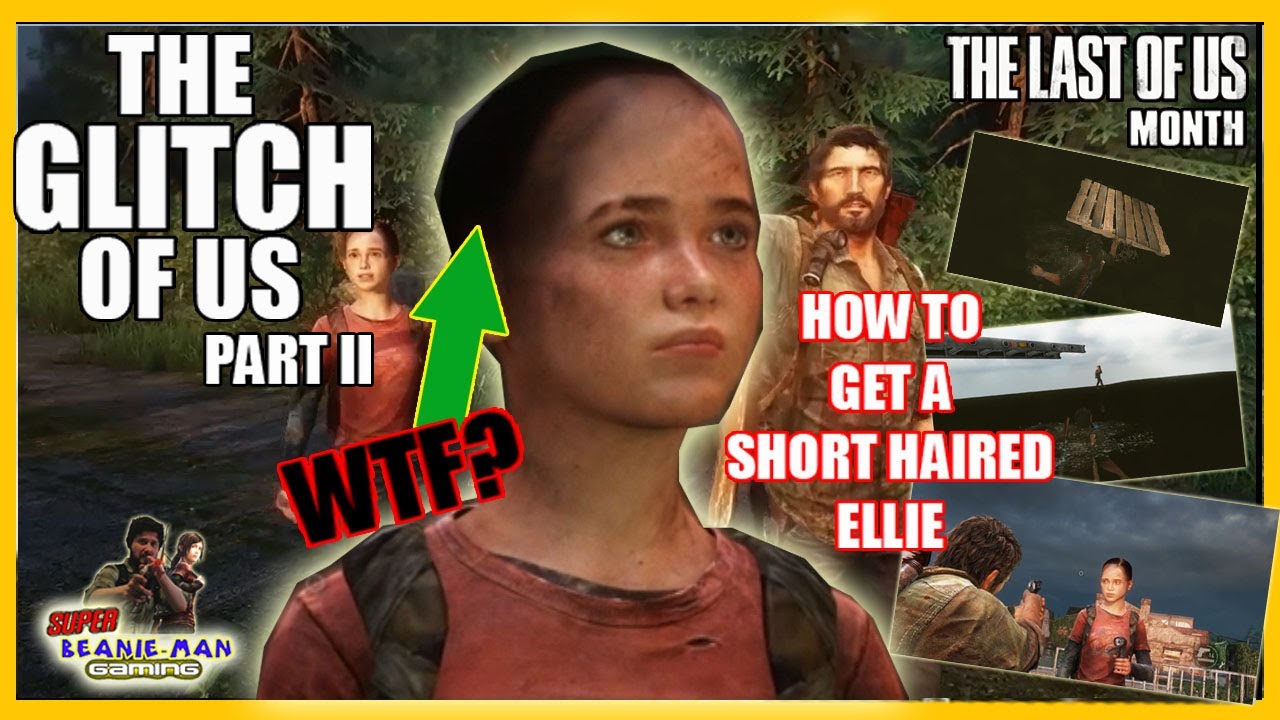 The Last Of Us 2 - Ellie Hair Glitches 