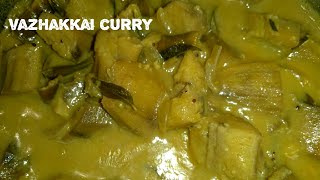 Vazhakkai Paal curry| வாழைக்காய் பால் கறி| Raw banana coconut milk curry thillaiskitchen