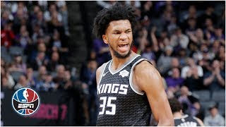 Marvin Bagley III's big dunk, career-high 24 lifts Kings vs. Spurs | NBA Highlights