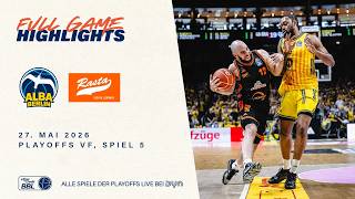ALBA BERLIN vs. RASTA Vechta - Full Game Highlights - Spieltag 5, 25/26