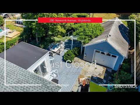 280 NAVESINK AVENUE, Highlands, NJ home video tour