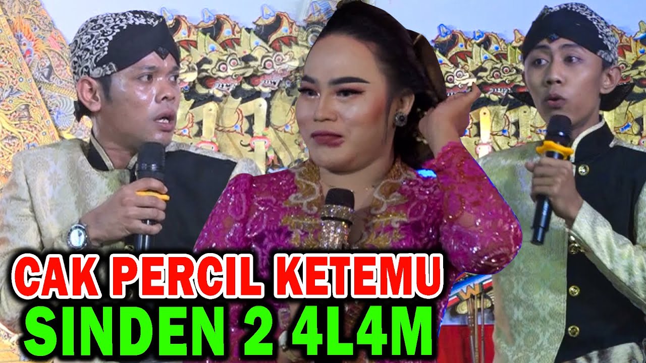 Cak Percil Bertemu Lagi Dengan Sinden Unik Manohara