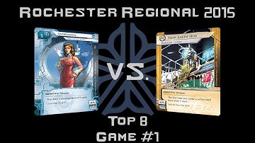 Netrunner Rochester Regionals 2015 - Top 8 Game #1 - Andromeda v. NEH