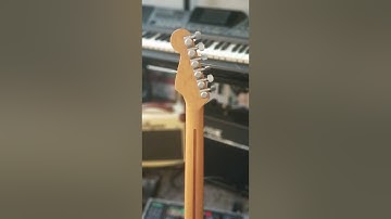 Fender Stratocaster Ultra and Dr Strings Neon Multi-Color.