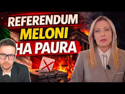 Video Meloni entra in campagna sul referendum: segno che qualcosa non va