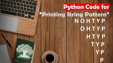 Learn Python in Tamil | How to print Pattern With Strings | GURUKULA | [TAMIL]