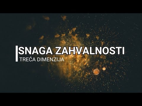 Video: Čarobna Snaga Riječi Zahvalnosti - Alternativni Prikaz