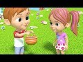 Jack and jill went up the hill  nursery rhymes for children  cartoons for kids