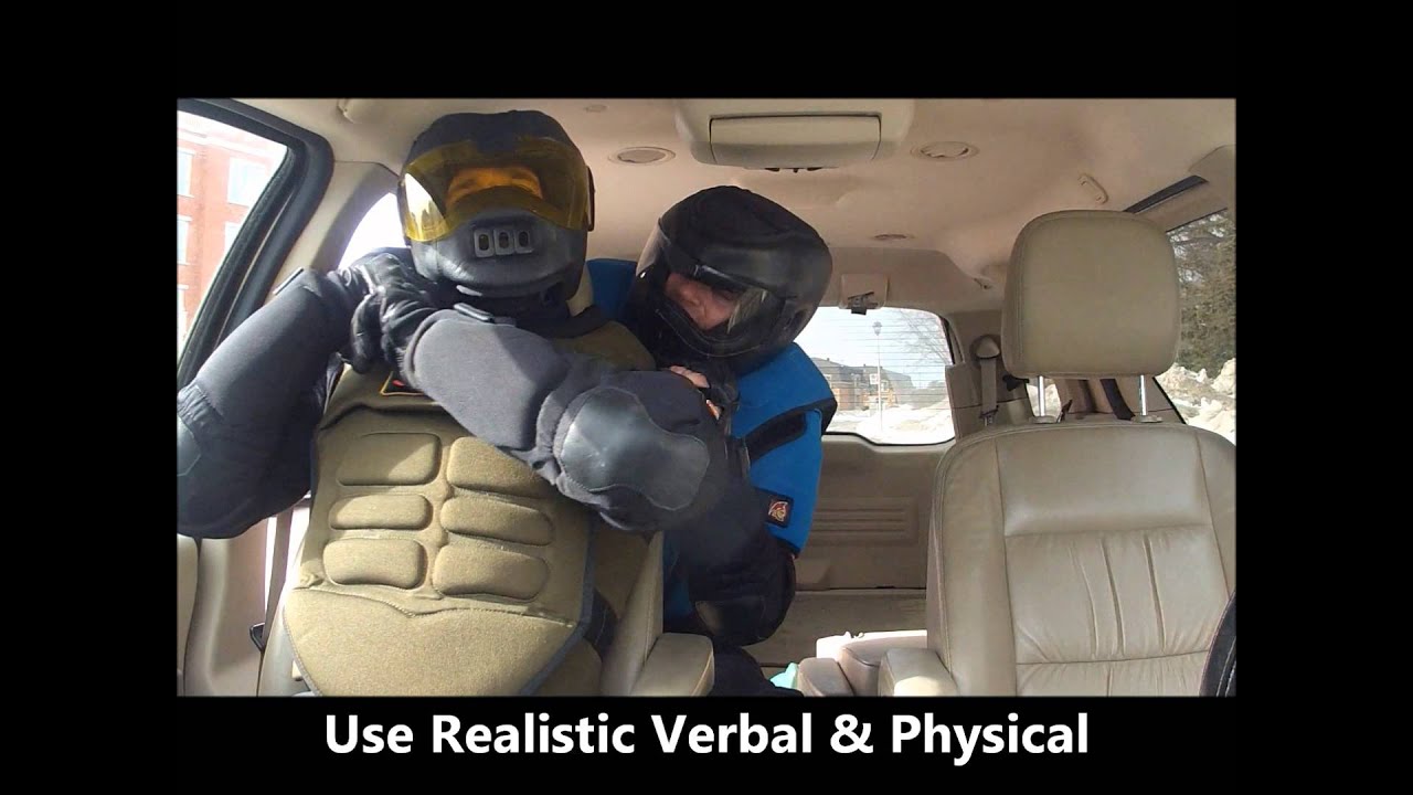 Knife Attacks In A Car - Self Defense Scenario Training