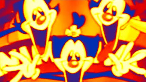 Animaniacs theme song but it gets faster every time the song ends