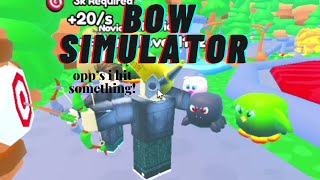 Bow Simulator In Roblox