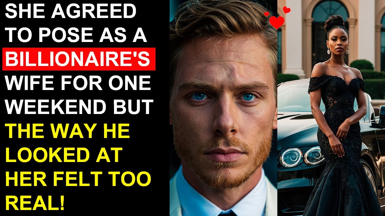 She Agreed to Pose as a Billionaire's Wife for One Weekend—But the Way He Looked at Her Felt Too...