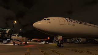 Livestream first flight in the Aerosoft/ToLiss Airbus A340-600 in Flight Simulator 2024