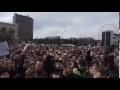 Скандирование на митинге Навального