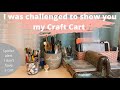 Craft cart tour challenge accepted Crafty Mama Diaries / Spoiler alert its not a cart/ Micro Tour