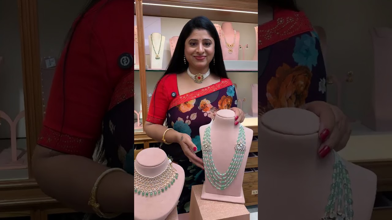 22K Gold Pearl & Emerald Chains and Chokers 💚✨ LIVE Showcase | Timeless Luxury