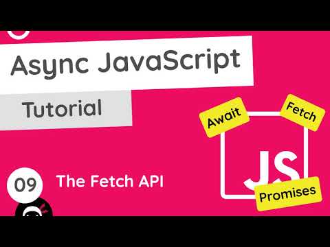 Video: Je rozhraní fetch API asynchronní?