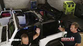 Bestop Supertop Glide Install 2-Door Jl The Easiest Soft Top Upgrade