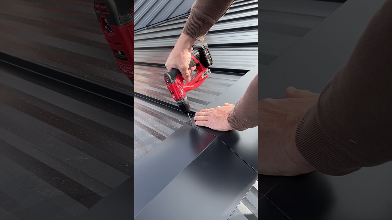 Best Ridge Cap Install #metal #roof