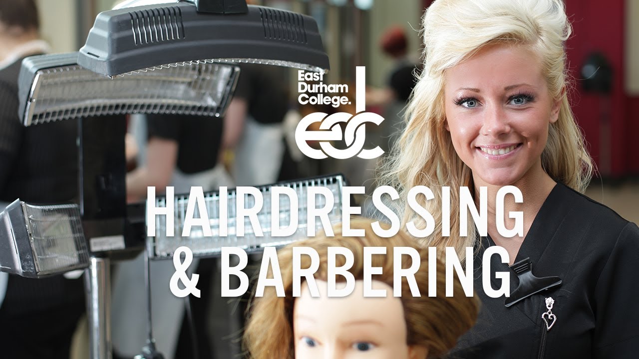 Studying Hairdressing/Barbering at East Durham College, Peterlee