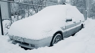 Запуск сугроба . Запуск после долгого простоя