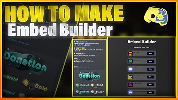 how to make bot system Embed Builder Dashboard in replit #discordbot #bot #discord بوت ديسكورد
