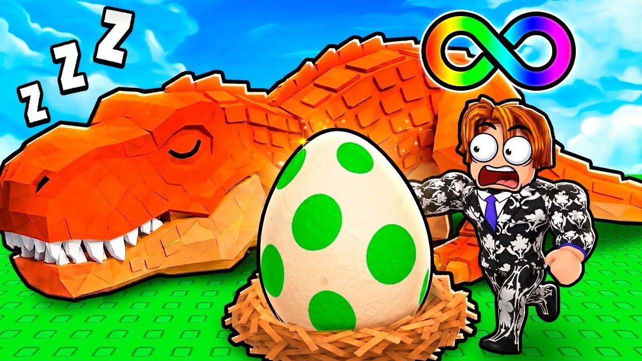 SHH...🤫 LADRÃO DE OVOS COM ROBUX INFINITO NO ROBLOX (Steal An Egg!)