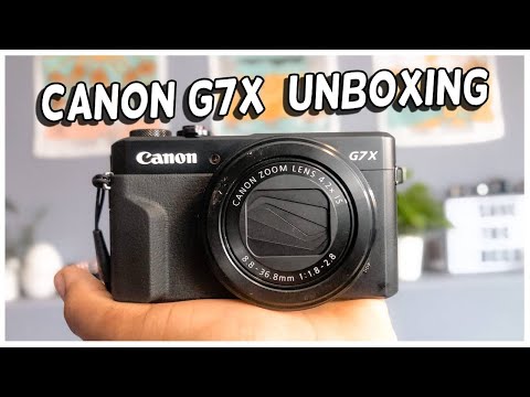 UNBOXING MY CANON G7X MARK II: refurbished vlog camera for filming outfit videos on youtube