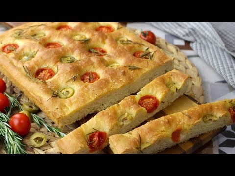 Video: Focaccia Con Tomates