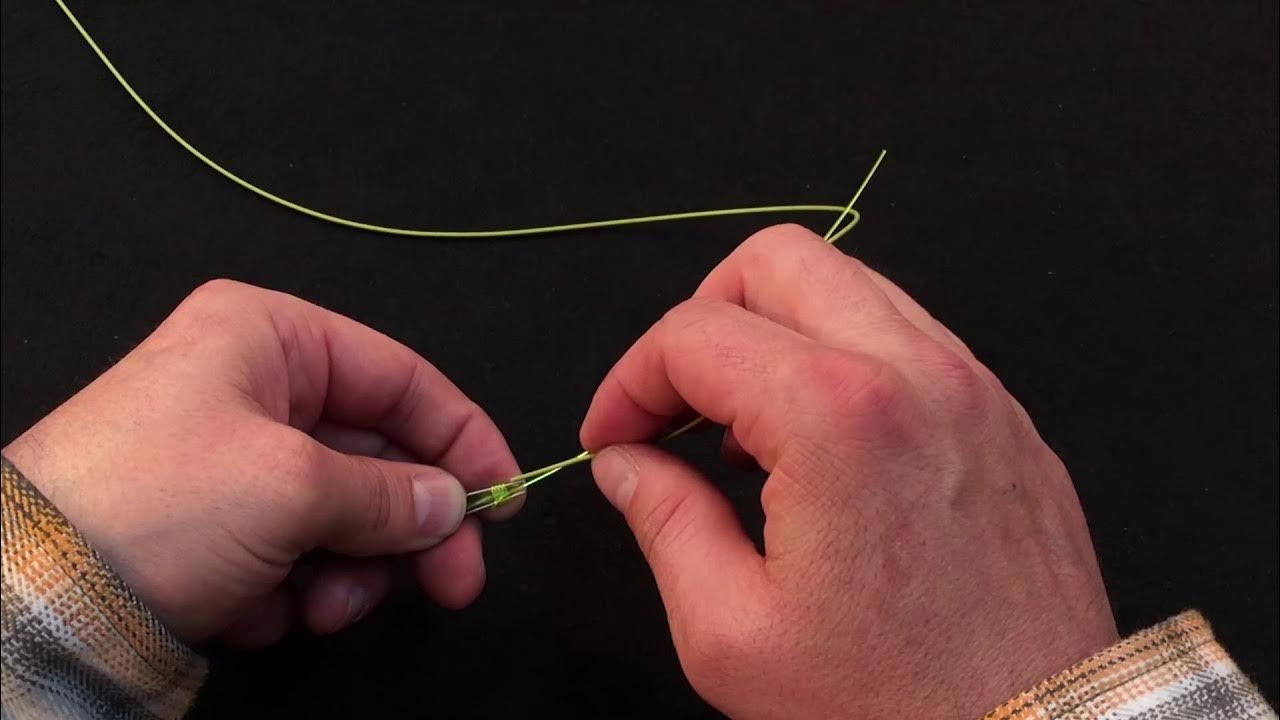 How To Use a Tie Fast Nail Knot Tool 