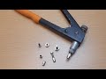 الصامولة البرشام بديل اللحام How To Install Rivet Nuts 