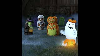 Talking Ghost and Pumpkin Blow Mold- Target Halloween 2024