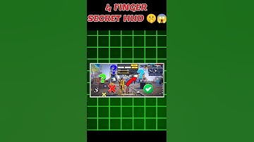 BEST 4 FINGER PRO CUSTOM HUD 🔥🥶#shorts #freefire #4finger # viral