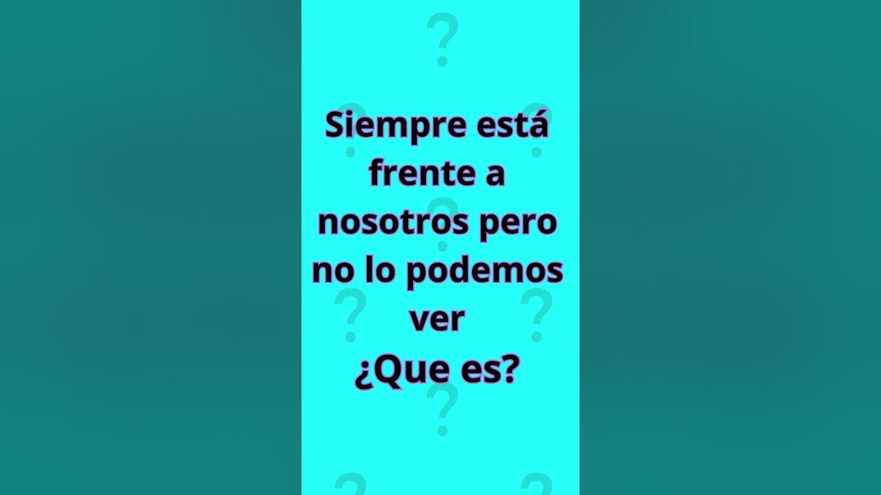 Adivinanza de hoy YouTube