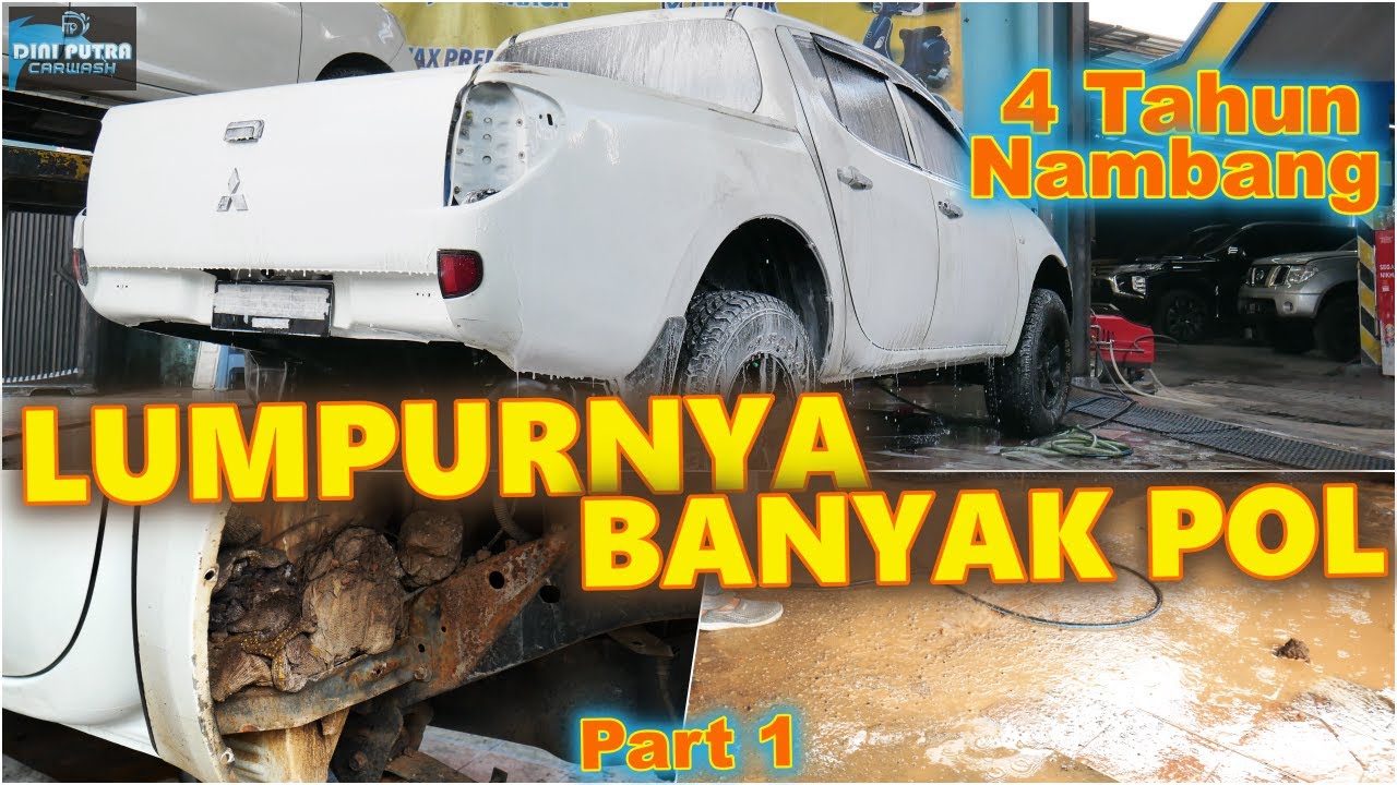 PART 1 PERTAMAKALI MASUK SALON !! STRADA TRITON EX TAMBANG FULL DETAILING