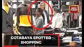 Sri Lanka President Gotabaya Rajapaksa Spotted Shopping In Singapore As Country Reels Under Crisis