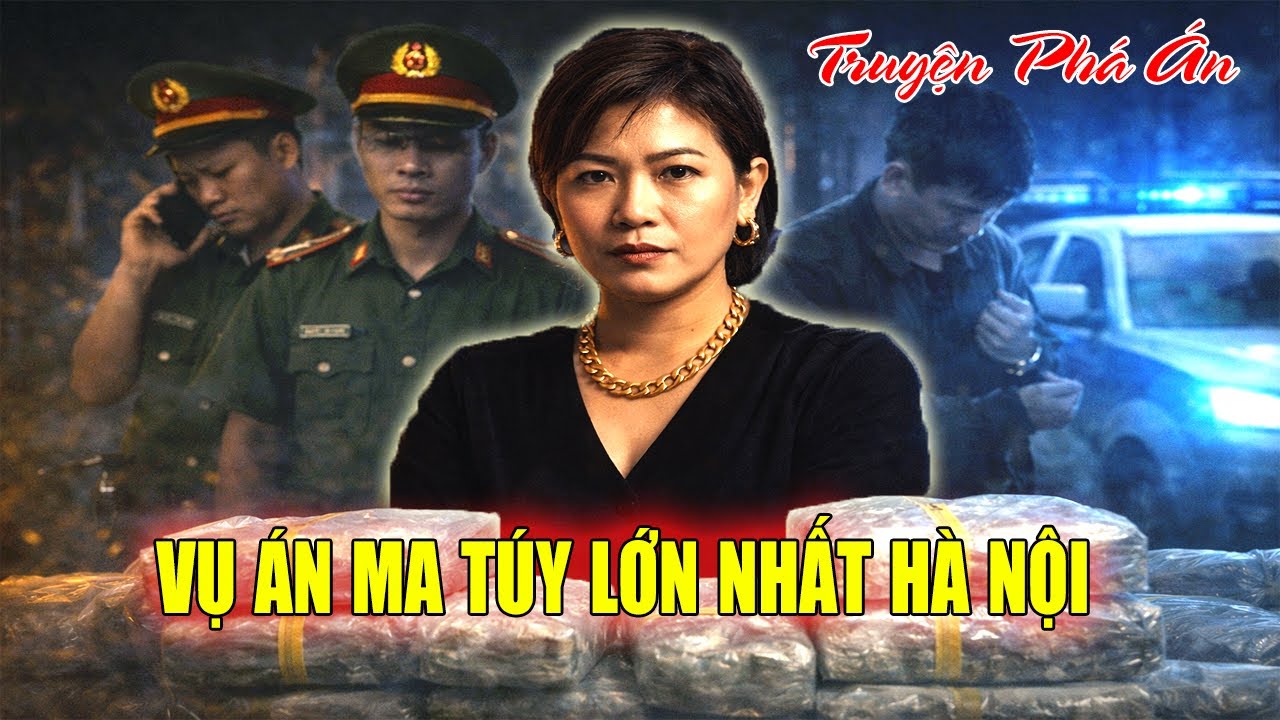 Trùm Ma Túy Hà Nội: Dùng Xe Công  Chở 30kg Ma Túy - 9 Người Lĩnh Án Tử Hình