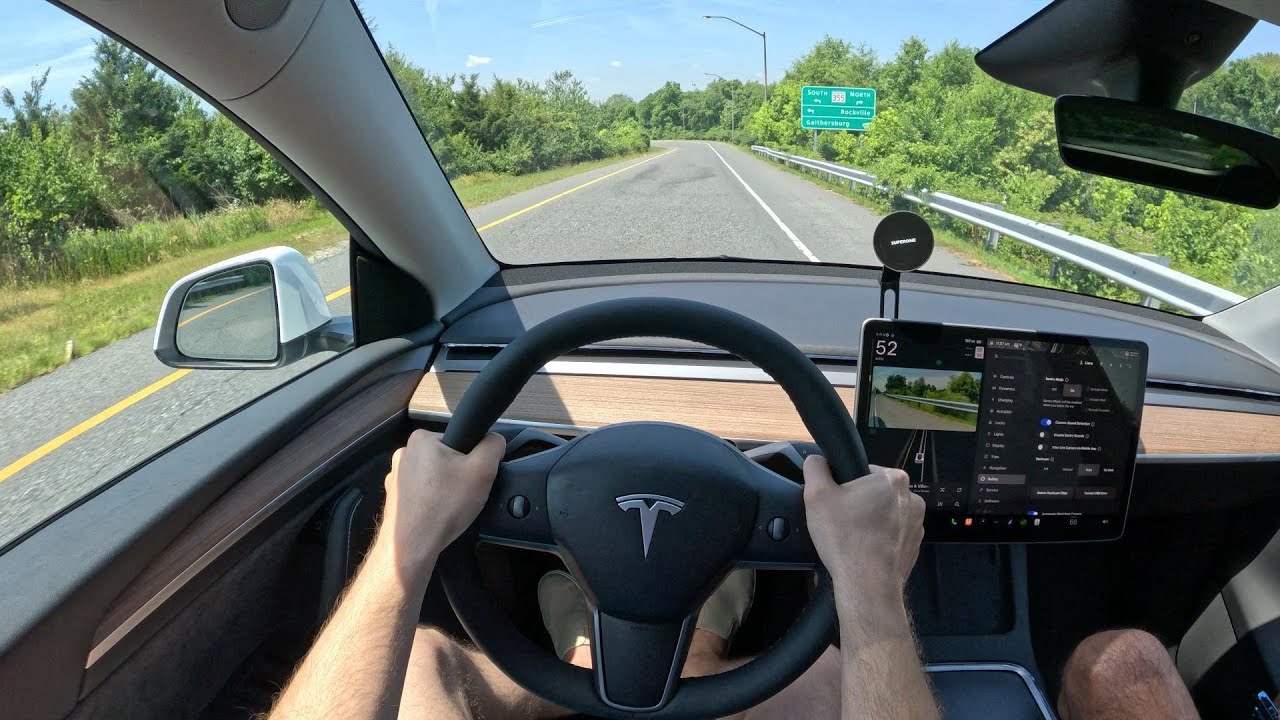 2024 Tesla Model Y Long Range - POV Test Drive - YouTube